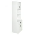 thumbnail image 2 of Better Home Products Shelby Tall Wooden Kitchen Pantry in White, 2 of 6