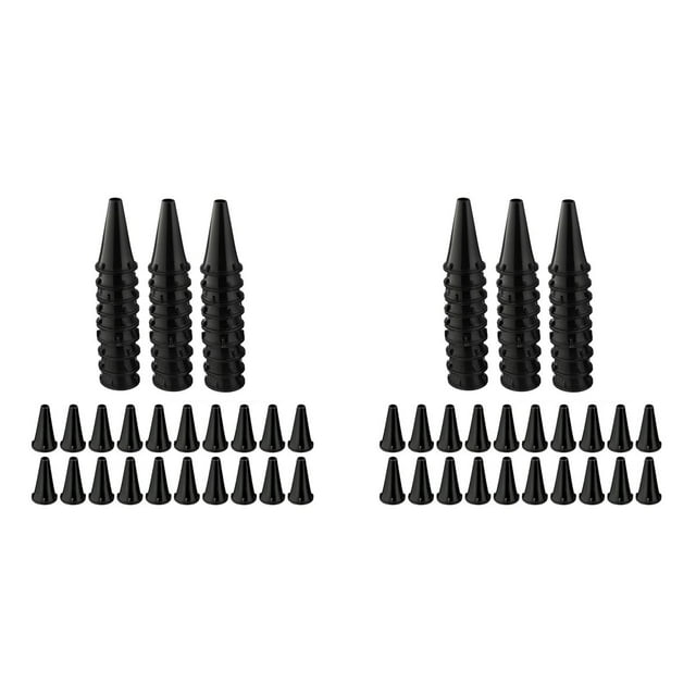 Fundas para Otoscopio de Diagnóstico, Puntas de Plástico Desechables para Espéculos de Otoscopio de Oído de 2,7 mm y 4,2 mm (50 Unidades de Cada Tamaño)
