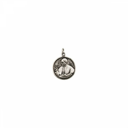 Pope John Paul Medal - Sterling Silver 16.75mm Round Pope John Paul II 18