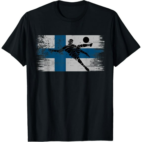Finland Soccer Finnish Football Finland Futbol T-Shirt