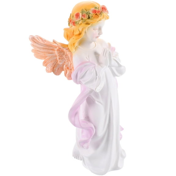 FRCOLOR  Praying Angel Ornaments Angels Figurines Decorations Baby Girl