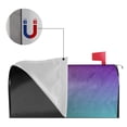 thumbnail image 2 of Lsque vintage dark paint Mailbox Cover Standard Size ,Magnetic Mailbox Covers Post Wraps Letter Box Cover-25.5x21 in, 2 of 8