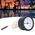 thumbnail image 2 of Water Thermometer, Capillary Design Dial Thermometer Copper Sensor for Liquids, 2 of 9