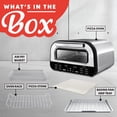 thumbnail image 3 of Horno de pizza para interiores, freidora y tostadora Gourmia, 1800 W, 6 en 1, 3 of 5