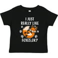 thumbnail image 3 of Inktastic I Just Really Like Foxes Ok? Boys or Girls Toddler T-Shirt, 3 of 5