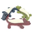thumbnail image 3 of Simulación Cocodrilo Vocal Perro Juguete Mordida Resistente Perro Peluche Afortunado Sencillez, 3 of 5