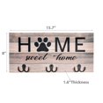 thumbnail image 2 of Crochet Mural Triple en Mdf Home Sweet Home, 2 of 4