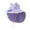 Purple, variant on Toddler Summer Bucket Hat with Built-in USB Fan, UPF 50 Wide Brim for Boys & Girls