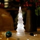 thumbnail image 4 of Lámpara de cristal con forma de árbol de Navidad | Iluminación decorativa navideña de estilo europeo, 4 of 6