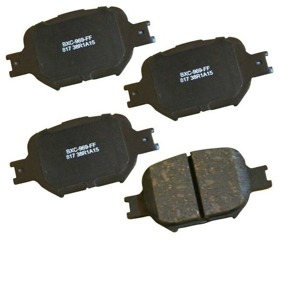 Disc Brake Pad Set Fits select: 2005-2010 TOYOTA SCION TC, 2000-2005 TOYOTA CELICA