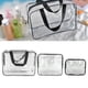thumbnail image 4 of Bolsas De Viaje Transparentes 3 Piezas Impermeables Portátiles Transparentes, 4 of 8