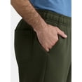 thumbnail image 4 of Athletic Works Men's Open Leg Fleece Pants, Sizes XS-4XL, 4 of 5