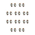 thumbnail image 1 of Sonducket Anillo de punto con forma de Animal antiguo, anillos de apertura de joyería, suministros de costura, accesorios para mujer, coloridos Colorido NJ646 10piezas, 1 of 6