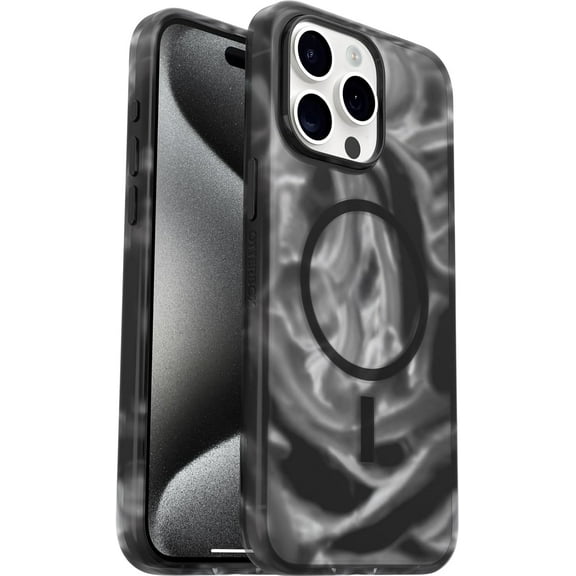 OtterBox - Ultra-Slim iPhone 15 Pro Max Case - Made for Apple MagSafe, Artistic Protective Phone Case with Soft-Touch Material for Comfort (Boba Sorbet)