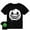 1# Ghost Face, variant on DDSOL Toddler Boy Halloween Tee Shirt Glow in the Dark Graphics Short Sleeve Tops 4T