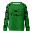 thumbnail image 3 of PNTUTB Womens Long Sleeve Crew Neck Casual Hoodless Sweatshirt Fashion Printed Loose Trendy Clothes, 3 of 4