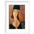thumbnail image 2 of Portrait of a Woman (Jeanne Hébuterne) in Large Hat, c.1918, Figurative Framed Art Print Wall Art by Amedeo Modigliani Sold by Art.Com, 2 of 6