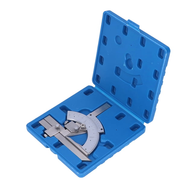 0-320° Angle Finder, Finishing Marking Vernier Protractor For Woodworking For Construction Plated High Carbon Steel