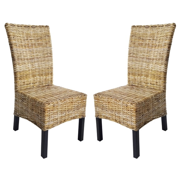 Homestock Naturally Nice Chair Set 2 Pcs
