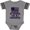Football Heather and Smoke, variant on Inktastic Firefighter Grandpa Fireman Flag Boys or Girls Baby Bodysuit
