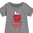 thumbnail image 3 of Peanuts - Christmas - Christmas Snoopy Star Gazing - Toddler & Youth Girls Fleece Dress, 3 of 5
