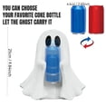 thumbnail image 2 of Spooky Coke Ghost 9.8" Ghost Drink Can Holder: Halloween Ornaments, Halloween Decorations & Halloween Gift for Creepy Tabletop Vibes, 2 of 6