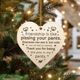 thumbnail image 4 of BKER Friendship Pissing Pants Funny Acrylic Plaque Best Friend Gift, 4 of 5