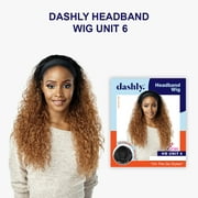 Ebo Dashly Synthetic Headband Wig Hb Unit 6 Bohemian Wave 26” ( T2/30 Dark Brown / Auburn )