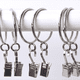 thumbnail image 5 of Anillos de cortina Gloria 12 Piezas 1,5 pulgadas diámetro Interno, 5 of 9