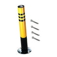 thumbnail image 4 of Dualoai Safety Bollard Post Driveway Barrier for Hotel Crossing Lane Store Entrances 60cmx7.6cm, 4 of 9