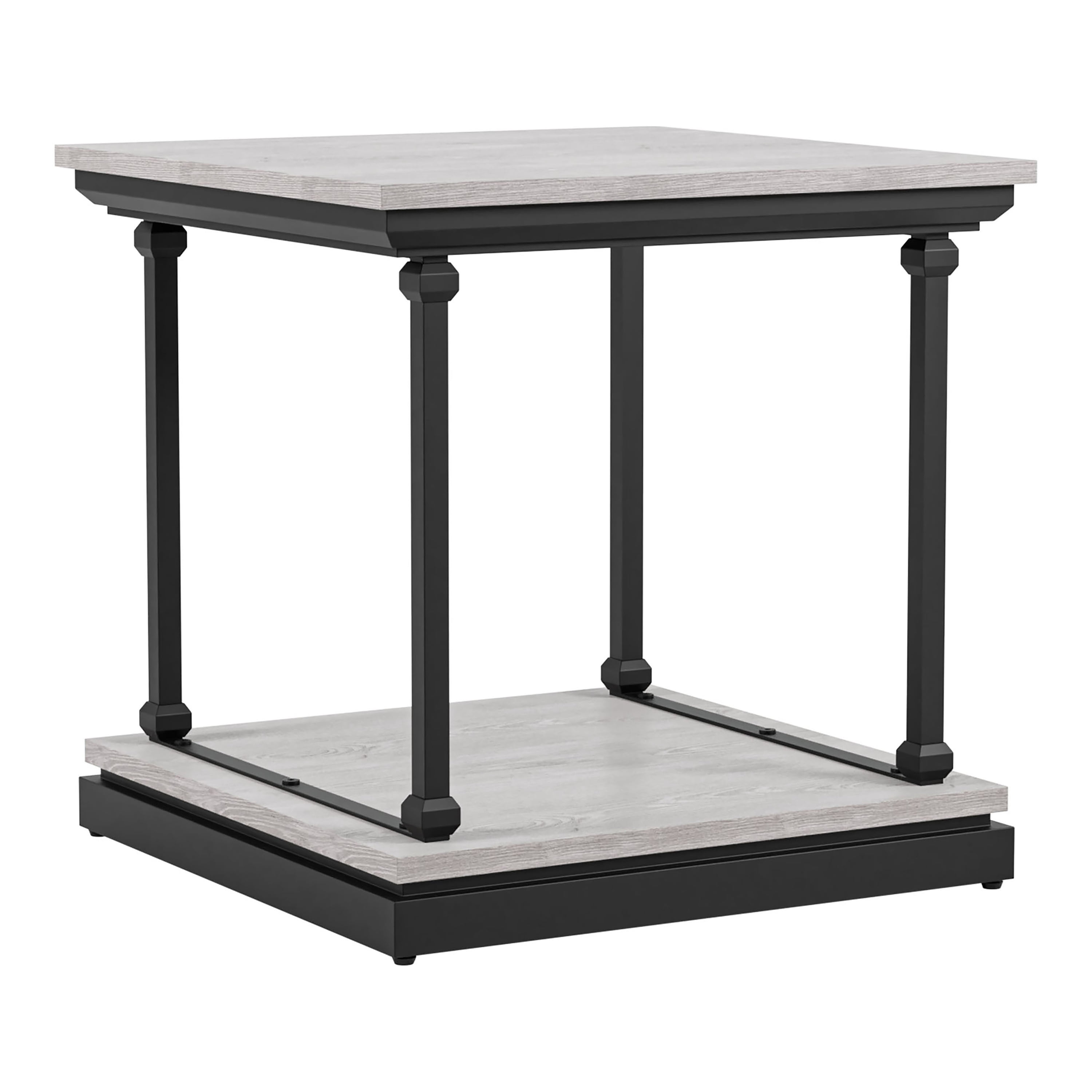 Furniture of America Laem 2-Piece Coffee Table Set, Antique White
