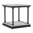 thumbnail image 3 of Furniture of America Laem 3-Piece Coffee Table Set, Antique White, 3 of 11