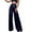 Blue3, variant on Clearance! Delayuji Plus Size Snow Pants for Women High Waisted Sequin Loose Drape Wide Leg Pants Fashion Casual Pants Plus Size Womens Clothing Black Xl