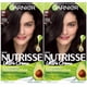 thumbnail image 1 of Tinte para el cabello Garnier Nutrisse Nourishing Creme 20 Soft Black 2x, 1 of 9