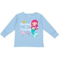 thumbnail image 3 of Inktastic Mermaid in Training Girls Long Sleeve Toddler T-Shirt, 3 of 5