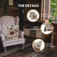 thumbnail image 4 of Horse Pillowcase/Cushion Cover Decorative Design Fashion Home Pillow 18X18Inch, 4 of 5