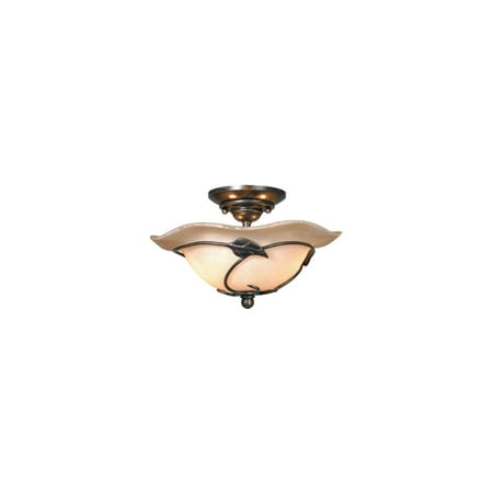 Steel 12 Light - Fan Light Kits 2 Light Fixtures With Oil Shale Finish Steel Material Candelabra 12