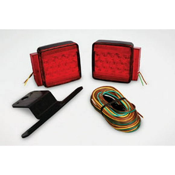 Wesbar Trailer Light 287512 Tail Light Kit; LED; Submersible