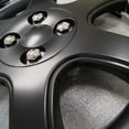 thumbnail image 3 of TuningPros WSC3-888B14 Set of 4  Matte Black Hubcaps 14" - Hub Caps Wheel Skin Cover 14 inches 4 Pcs Set, 3 of 5