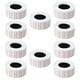 thumbnail image 3 of 10 rollos de etiquetas adhesivas blancas para precios, etiquetas adhesivas para tiendas minoristas, 3 of 8