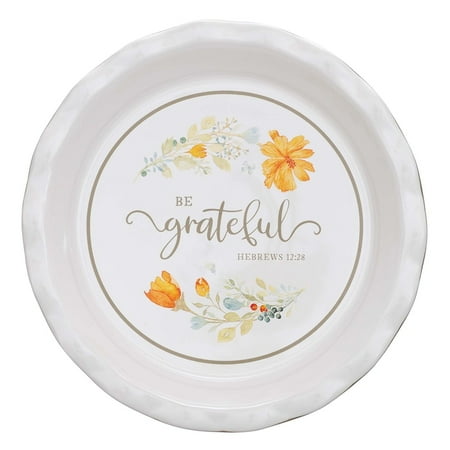 

Pie Plate Grateful Floral (Other)