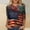 #0029-Navy, variant on Patriotic Tops for Women Crew Neck Gradient Pattern Independence Day Tees Relaxed Fit Blouses Gift