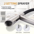 thumbnail image 5 of Wowow Single-Handle Magnetic Pull-Out Sprayer Kitchen Faucet in Brushed Nickel, 5 of 8