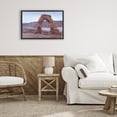 thumbnail image 3 of Stupell Industries Traditional Time's Sculpture Delicate Arch Black Floating Frame Canvas Art, 25 x 17, by Lori Deiter, 3 of 8