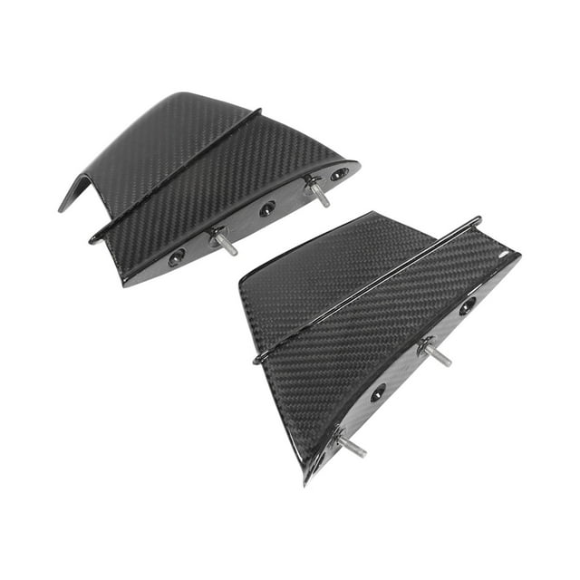 Motorcycle Spoiler Wing,2 Pcs 3K Carbon Motorcycle Aerodynamic Winglets Fairing Winglet Unmatched Quality