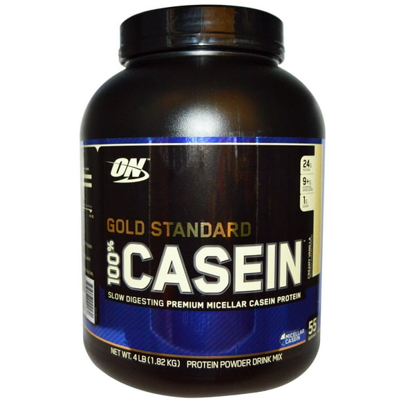 ON GOLD STANDARD 100% CASEIN OPTIMUM NUTRITION VAINILLA 4 LBS