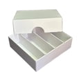 thumbnail image 2 of Caja de Almacenamiento de Tarjetas Coleccionables Colección de Almacenamiento de Escritorio Compacta Resistente, Ahorra Espacio Caja Blanca de 4 Filas, 2 of 9