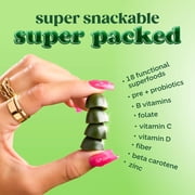 Bloom Nutrition Super Greens Gummies, Strawberry Kiwi, 12 - 4 Pack Pouches