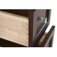 thumbnail image 6 of KBC Madison 36" Solid Wood Bathroom Vanity w/ Carrara Stone in Chocolate, 6 of 6