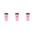 thumbnail image 1 of kurtrusly Gobelet Thermique Réutilisable Choix Écoresponsable pour un Meilleur Demain Pratique Rose 500 ml Ensemble de 3, 1 of 6